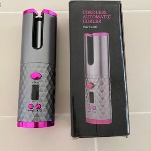 Cordless Automatic Curler 6 Adjustable Temperature For All Hair Types Brand New